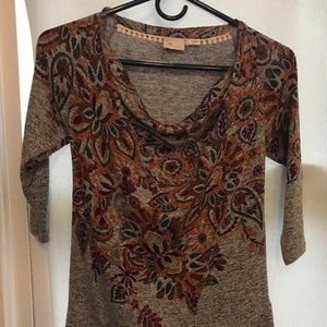 3/4 sleeve top